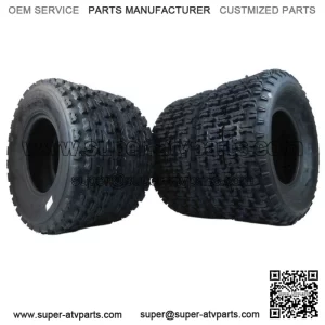 22x7-10 & 20x10-9 ATV TIRE SET Kawasaki KFX400 450R Suzuki LTZ400