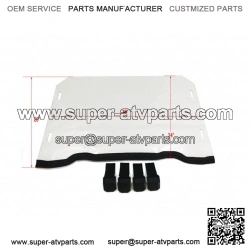Windshield full size Polaris RZR, RZR4 XP 1000 2014-2018