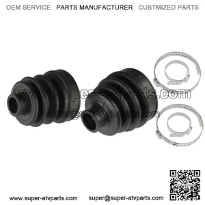 Rear Axle Outer And Inner CV Boot Kit for Yamaha Rhino 700 YXR700F Fi 2008-13(For: Yamaha Rhino 700)
