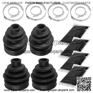 Suzuki KingQuad 400 LT-A400/F400 08-24 Front Inner/Outer CV Boot Kit