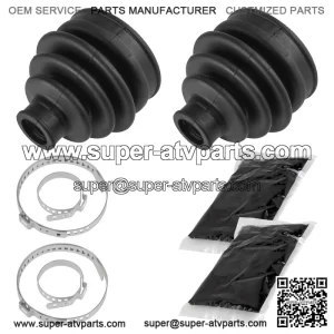 Suzuki KingQuad 400 LT-A400/F400 08-24 Front Outer CV Boot Kit (Left/Right)
