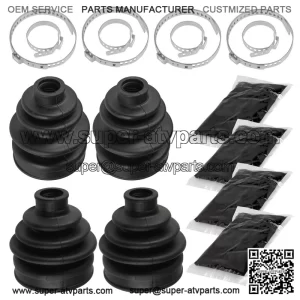 Suzuki KingQuad 500 LT-A500 09-23 Rear Inner/Outer CV Boot Kit - 64931-31G20