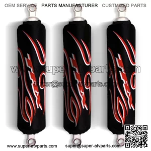 Black Shock covers Honda ATV TRX 450 R ER TRX450 R (Set of 3)