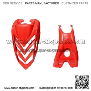 06-12 Yamaha Raptor 700 OEM GRILL E CONE HOOD GAS TANK COVER RED