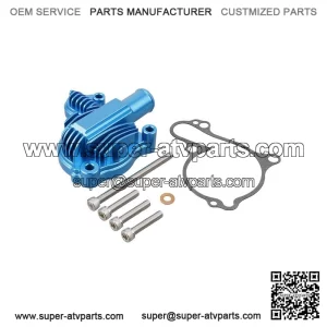 18 Fins Water Pump Cover Guard & Gasket For Yamaha YFZ450R/RSE Special Edition