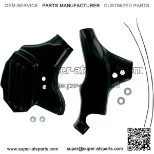 Frame Guard Cover Black for 2004-2008 Yamaha YFZ 450