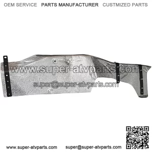 Rear heat shield, left, SFA1000 / SFA600
