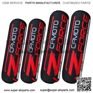 Shock Covers for CFmoto Zforce 1000 800 550 - 2016-2019 RED version