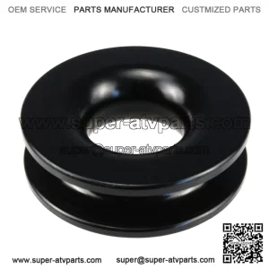 Winch recovery ring # black
