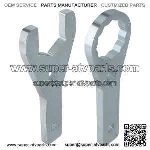Axle Nut Wrench Set For Honda TRX 200 250 250X 250EX TRX 300 300FW TRX420 41mm (For: More than one vehicle)