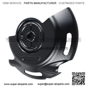 For YAMAHA YFZ450R Aluminum Crankcase Cover & Engine Timing Plug Kit  2010-2013