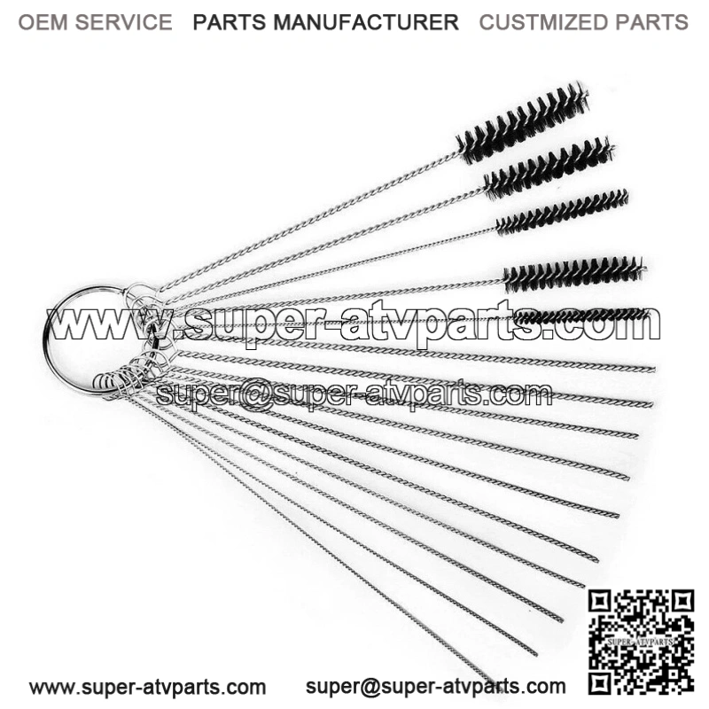 25Pcs Carburetor Adjusting Tool Carb Splined Screwdriver & Cleaning Brush Kit - Image 3