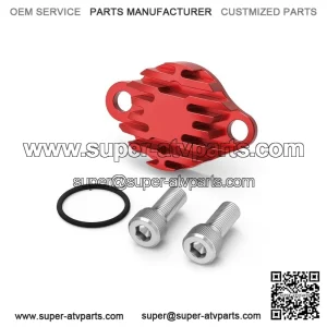 Rear Brake Caliper Plate Cover For Honda TRX450ER TRX450R 2006-2014 Red