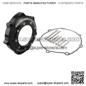 Clutch Cover W/ Observing Window For Yamaha YFZ450R 2009-2023 #5TG-15415-10-00