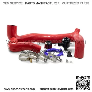 Boost Tube Blow Of Valve BOV Can Am Maverick X3 All Models Red (For: Can-Am)