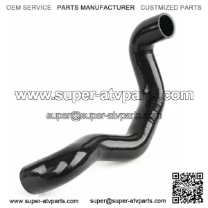 Silicone Charge Boost Tube Black Can Am Maverick X3 RR All Years (For: Can-Am)