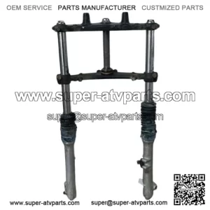87 Honda ATC250SX Complete Front Forks Assembly 1987 ATC 250SX OEM TRIPLE SHOCKS