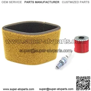 Tune Up Kit Air Filter Oil Filter Spark Plug ATV for Kawasaki Bayou KLF220 KLF250