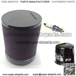 Tune Up Kit Air Filter Oil Filter Spark Plug ATV for Kawasaki Prairie KVF360
