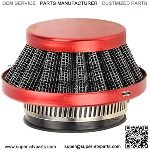 Red 35mm Air Filter for PZ19 Pz20 carb 50cc 70cc 90cc 125cc Kazuma Coolster Peace Tao Tao SunL 110cc ATV 4 Wheeler Dirt Pit Bike Taotao Honda CRF 50 Dune Buggy