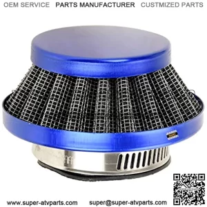 Blue 35mm Air Filter for Honda CRF 50 PZ19 Pz20 carb 50cc 70cc 90cc 125cc Kazuma Coolster Peace Tao Tao SunL 110cc ATV 4 Wheeler Dirt Pit Bike Dune Buggy