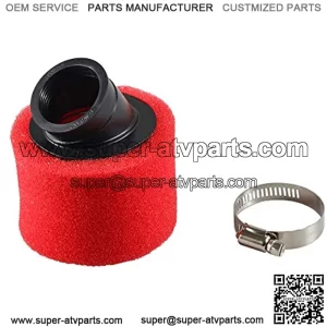 Red Foam Air Filter Cleaner For 70 110 125cc ATV Mini Motocross Dirt Pit Bike