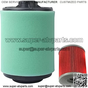 707800371 Air Filter with Oil Filter Compatible with ATV Outlander 500 650 800R 850 1000 1000R
