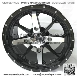alloy rim cyclone AR810 14x7 offset 4+3 4/110 Yamaha Suzuki Kawasaki Cfmoto