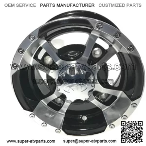 Alu rim XTP model AR112 10x5 4/144 silver color