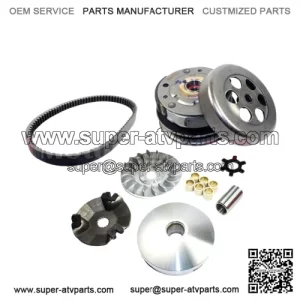 TRANSMISSION REBUILD KIT POLARIS PREDATOR SCRAMBLER 50 ATV CLUTCH PULLEY BELT (For: Polaris)