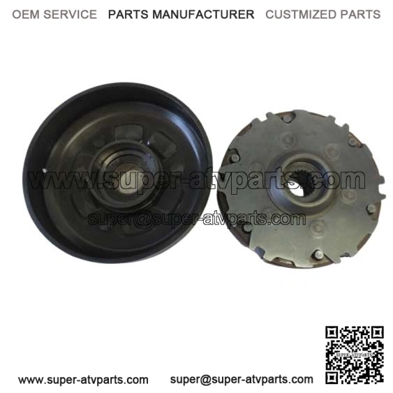 01-03 Honda Rubicon TRX 500 ATV Used OEM Wet Centrifugal Clutch w/ Hub