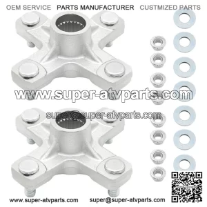 2PCS Rear Wheel Hub Kit for Yamaha Blaster 200 YFS200 1988-2006 2XJ-25383-50-00 (For: Yamaha)