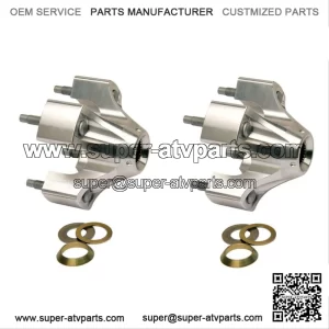 Extended Rear Wheel Hubs Fits HONDA TRX400EX TRX400X TRX450R TRX450ER (For: Honda)