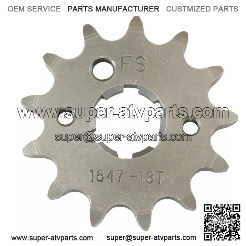 13 Tooth Front Steel Sprocket for Yamaha Warrior 350, Banshee 350 & Raptor 350