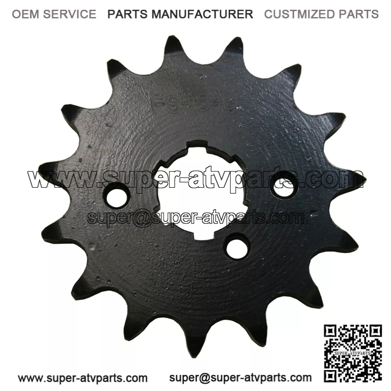 15 Tooth Front Steel Sprocket for Yamaha Warrior 350, Banshee 350 & Raptor 350
