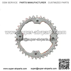 rear SPROCKET 36 tooth Yamaha Raptor 250, 350 & 700, YFZ450, YFZ450R