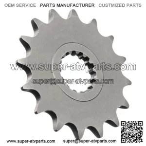 Front Sprocket 520 16T for Yamaha YFM700R Raptor 700R/YFZ450R ATV/YFZ450X ATV