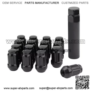 CFMoto Z Force 950 1000 Lug Nuts 12mm X 1.25 16 PK Black