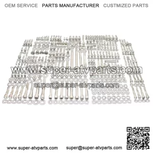 HONDA TRX450R TRX 450R POLISHED STAINLESS STEEL ATV BOLT SCREW KIT SET