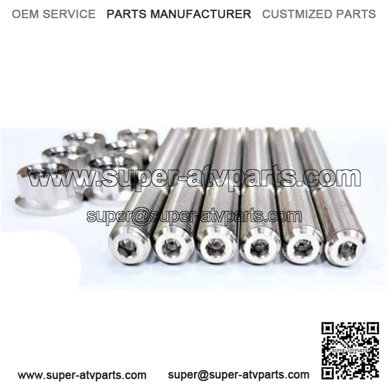 YFZ450R YFZ 450R Head Studs Stud Kit Titanium After Market Stronger Upgrade - Image 3