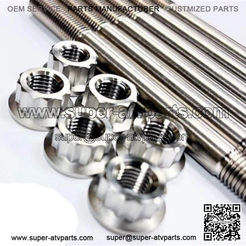 YFZ450R YFZ 450R Head Studs Stud Kit Titanium After Market Stronger Upgrade - Image 4