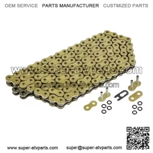 O-Ring Drive Chain for Honda TRX450R 2004 2005 2006 2007 2008 Golden