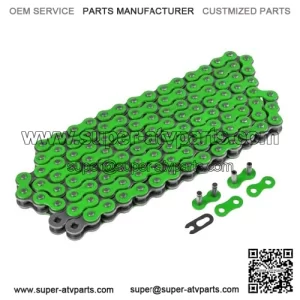Green Drive Chain for Honda TRX450ER Electric Start 2006-2014 (For: Honda)