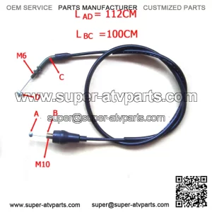 Orignal Throttle Cable 9CR6-105000 CFMOTO Cforce 400AU-2016 500EPS 600EPS ATV
