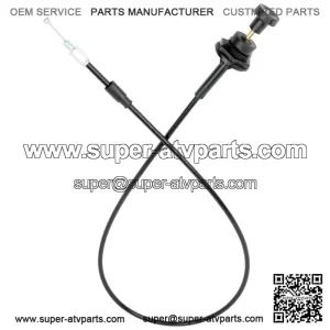 Carburetor Choke Cable For Polaris Arctic Cat Suzuki ATV Carb Hawkeye 300 (For: Polaris)