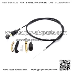 Choke Cable & Valve Plunger Set For Honda Foreman 500 Foreman Rubicon 500 TRX500 (For: Honda)
