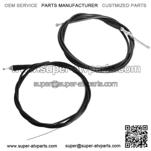 For Honda FL 250 Odyssey ATV Control Cable Set Throttle & Brake Cables 1977-1984 (For: Honda)