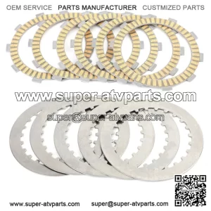 Clutch Kit Steel & Friction Plates fit for Honda TRX420FE FourTrax Rancher 07-17 (For: Honda)