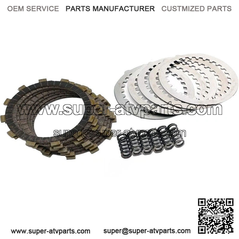 04+ Yamaha YFZ450 YFZ 450 BPRATV Heavy Duty Steel Fibers & Springs Clutch Kit