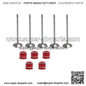 Yamaha YFZ450R YFZ 450R Replacement Intake Exhaust Valves Seals Kit